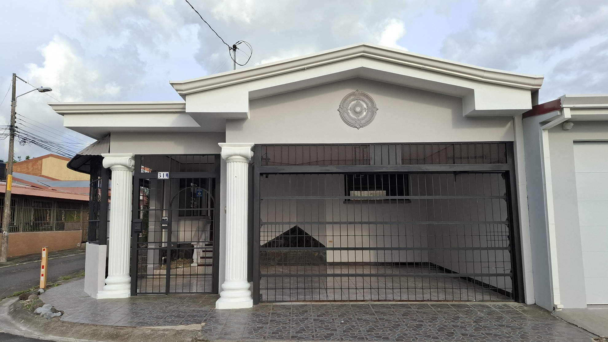 Exterior de la casa